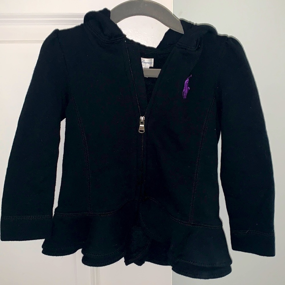 Ralph Lauren hooded sweatshirt.
